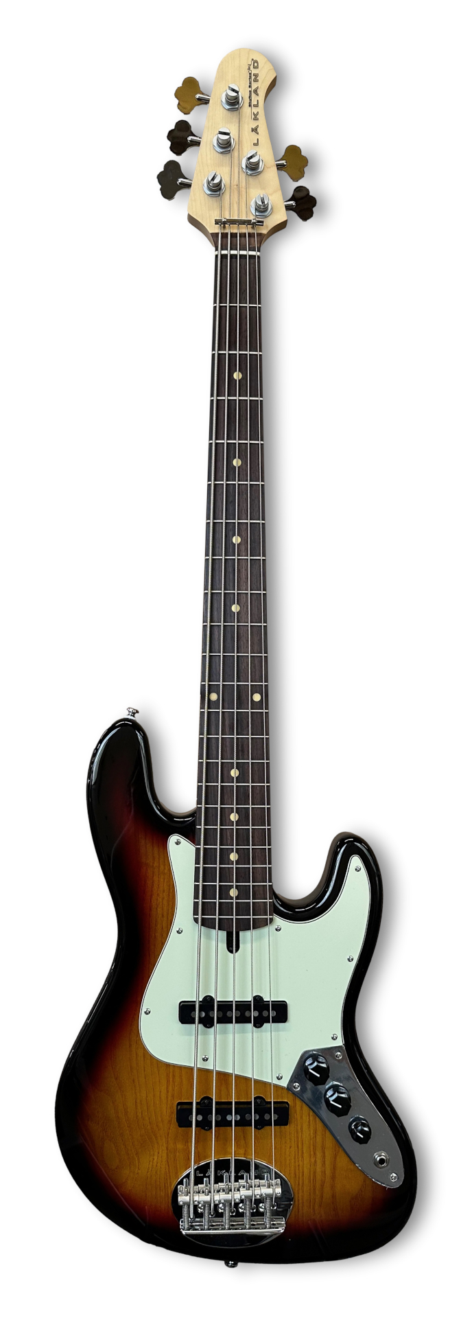 Lakland Skyline 55-60 Bass, 5-String - Three Tone Sunburst Gloss
