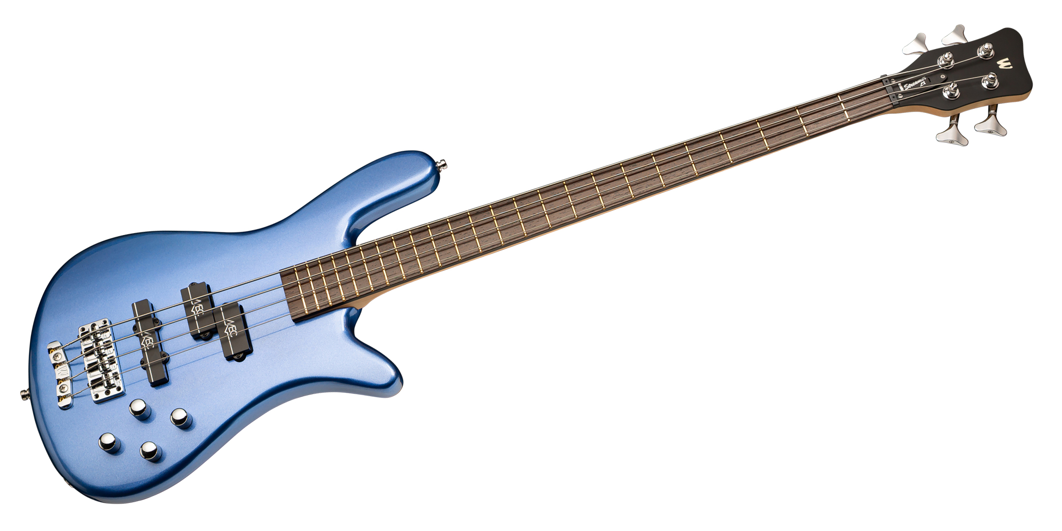 Warwick RockBass Streamer LX, 4-String - Blue Metallic High Polish
