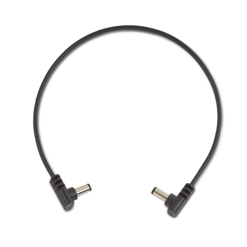 RockBoard Flat Power Cable, Angled / Angled - 30 cm / 11 13/16"