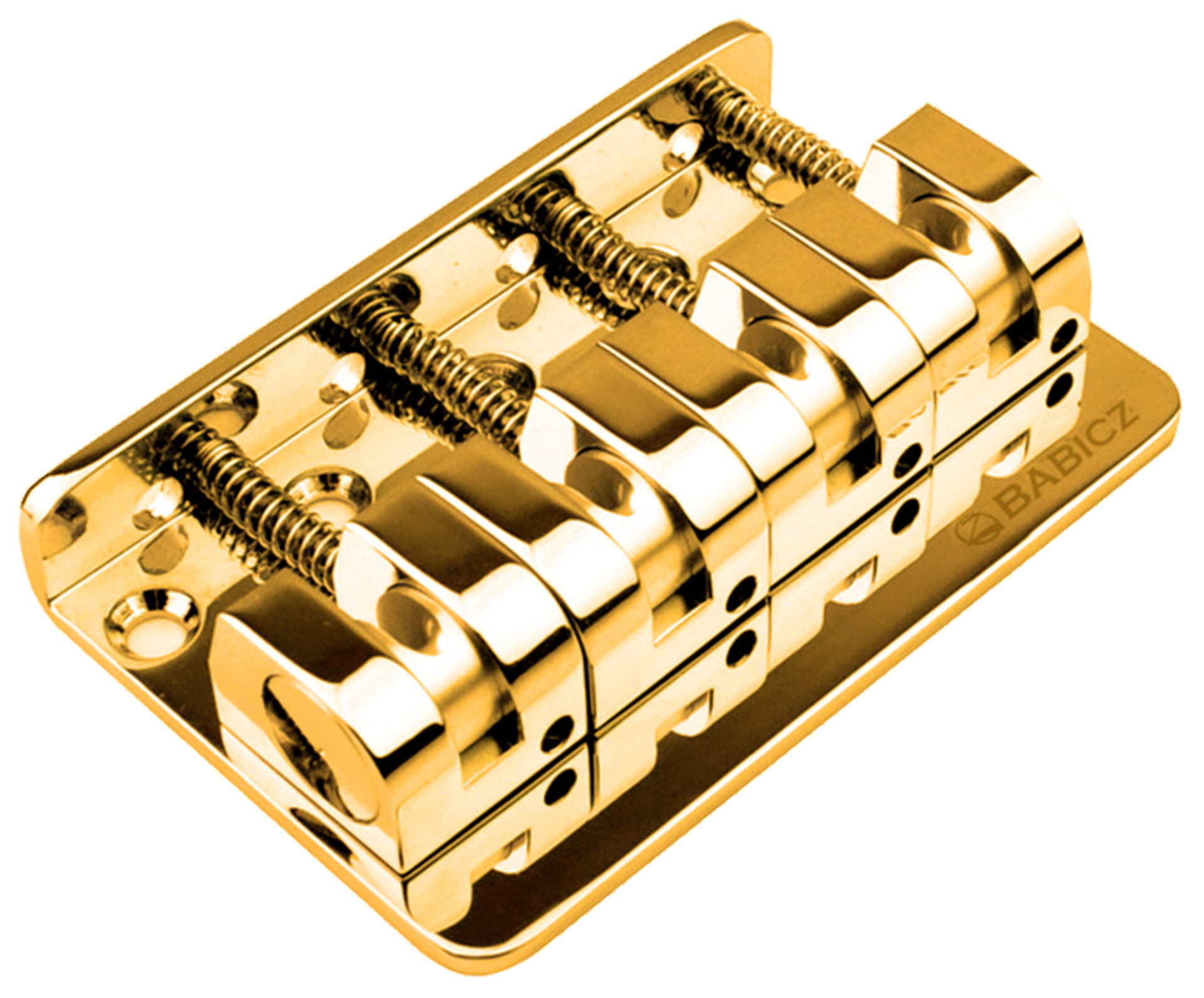 Babicz FCH-4 Bass Bridge - Z-Series 5-Hole Mount - Gold
