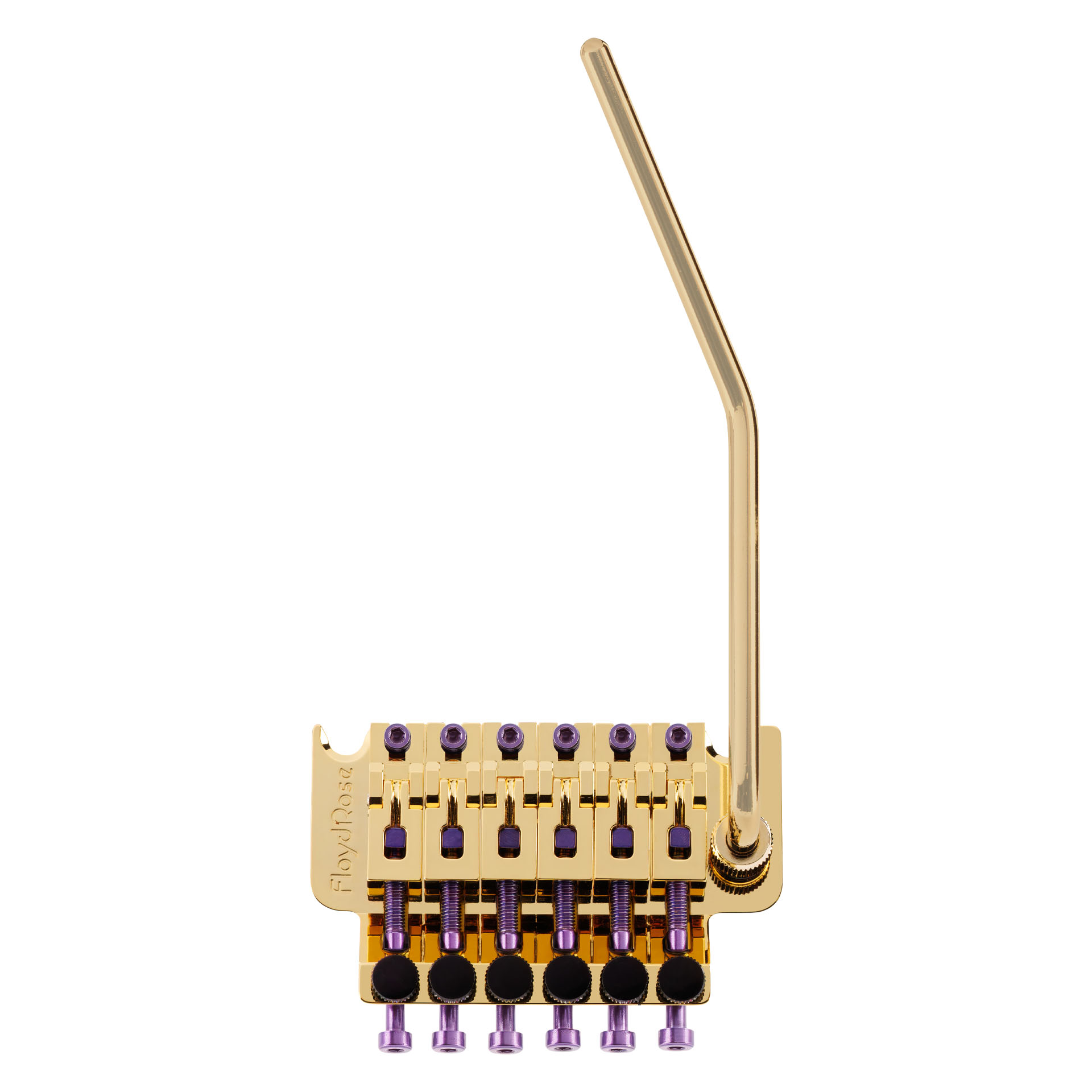 Floyd Rose FRT300-PL - Original Tremolo System - Gold with Purple Hardware