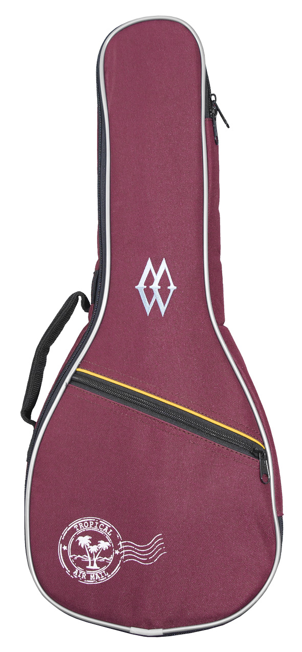 MW Gigbag Ukulele Sopran Economy - rot