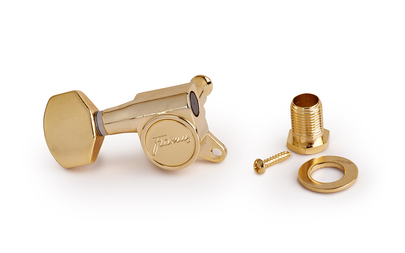Framus Parts - Framus Machineheads, 23 mm Long Post, Right (Treble Side) - Gold