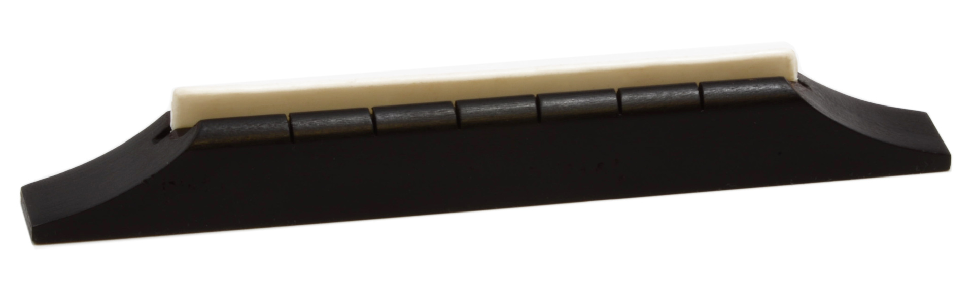 Grover B 3342 - Hardwood Ebonized Acoustic Guitar Bridge