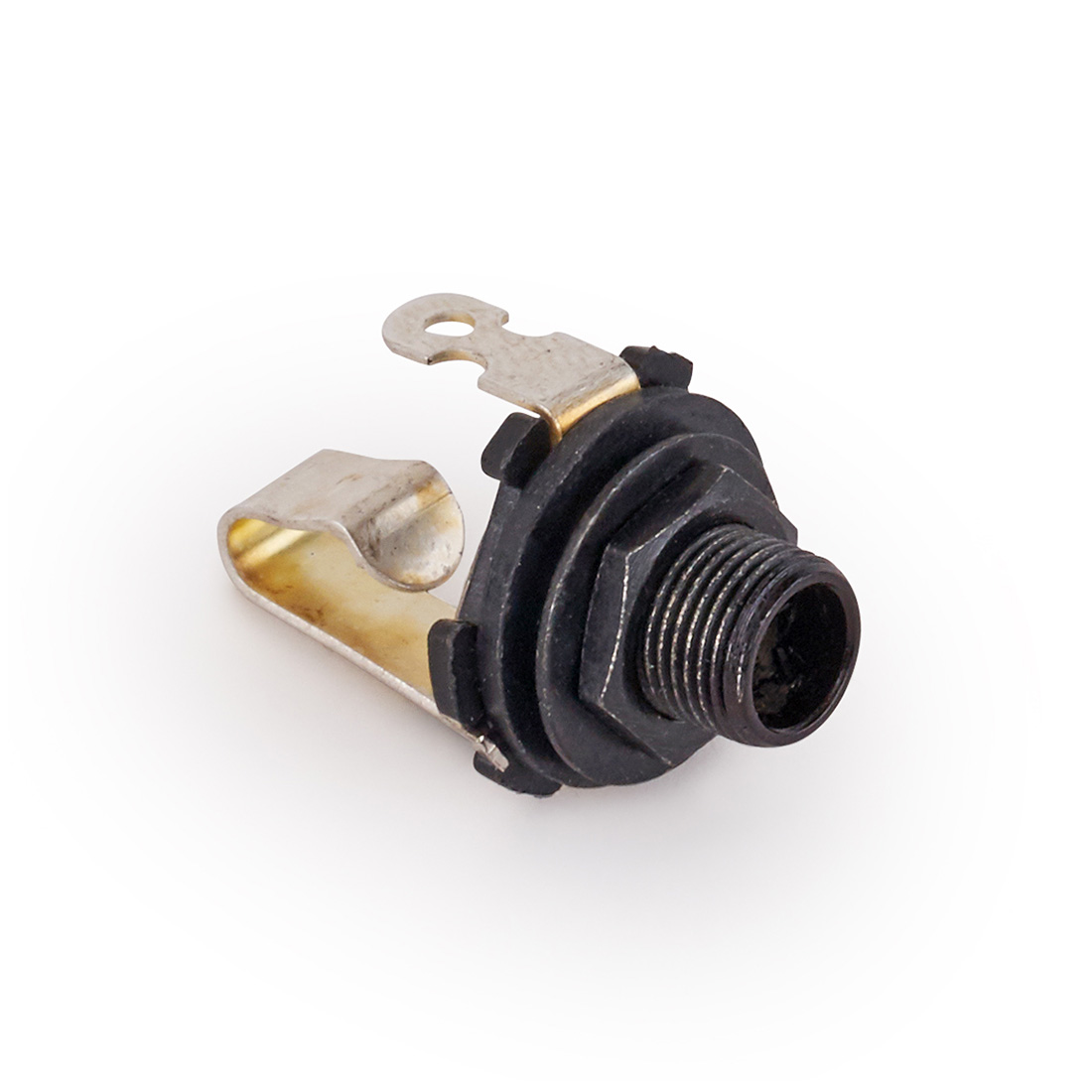 MEC Open Mono Jack Socket - Black