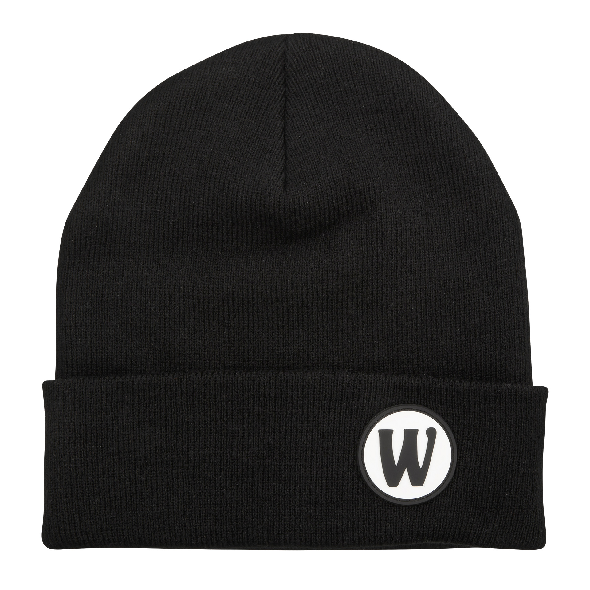 Warwick - Beanie with Badge Logo, Black
