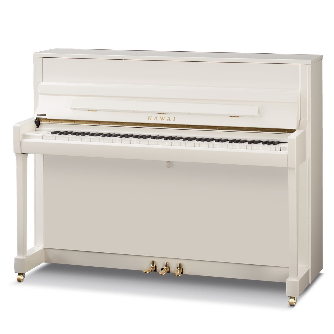 KAWAI K-200 WH/P Klavier, weiß poliert