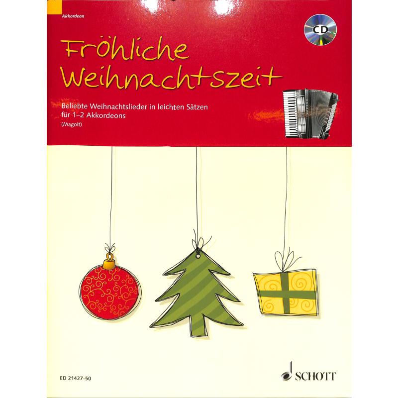 Fröhliche Weihnachtszeit für 1-2 Akkordeons - ED 21427-50