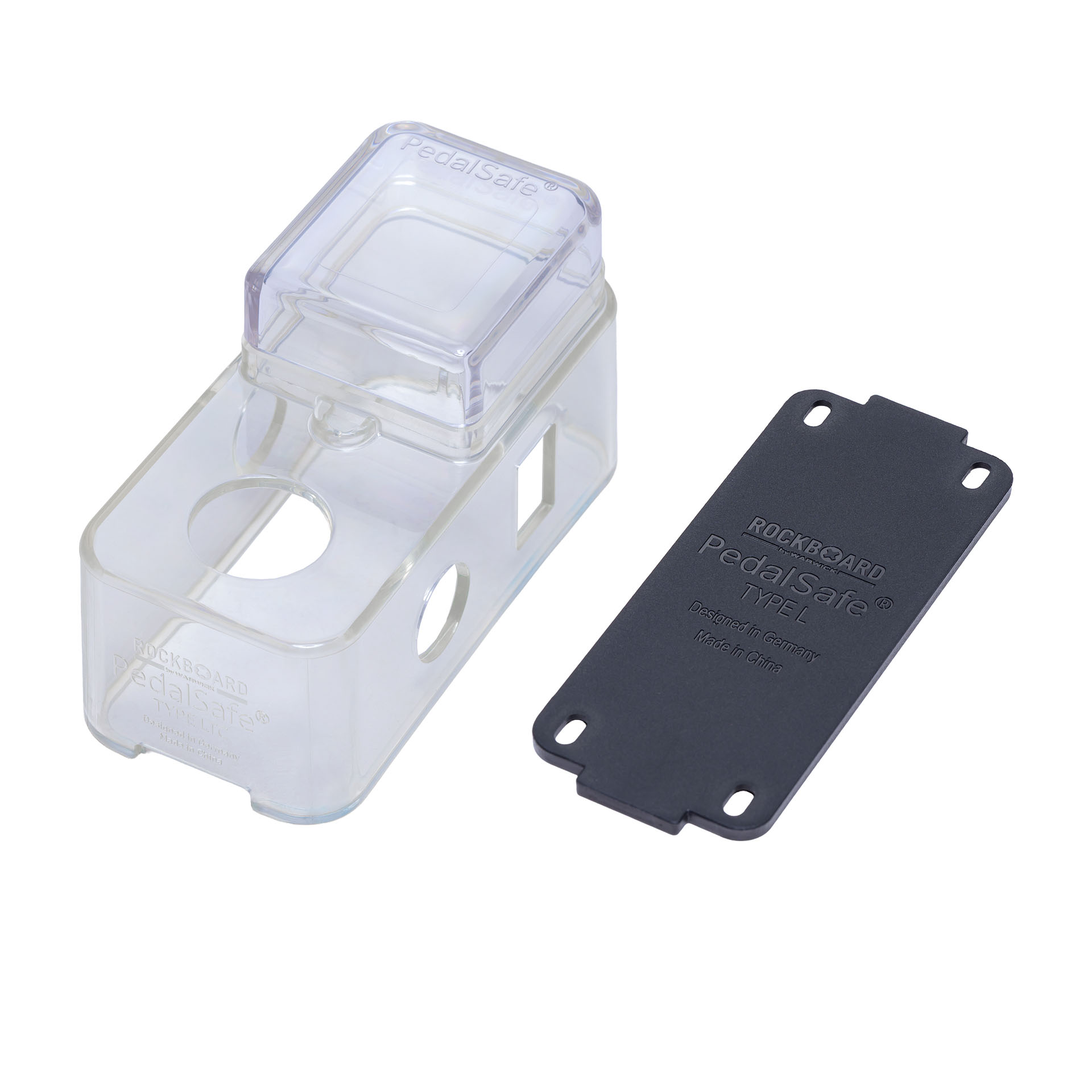 RockBoard PedalSafe Type LTC - Protective Cover and Universal Mounting Plate for TC ELECTRONIC® Mini pedals