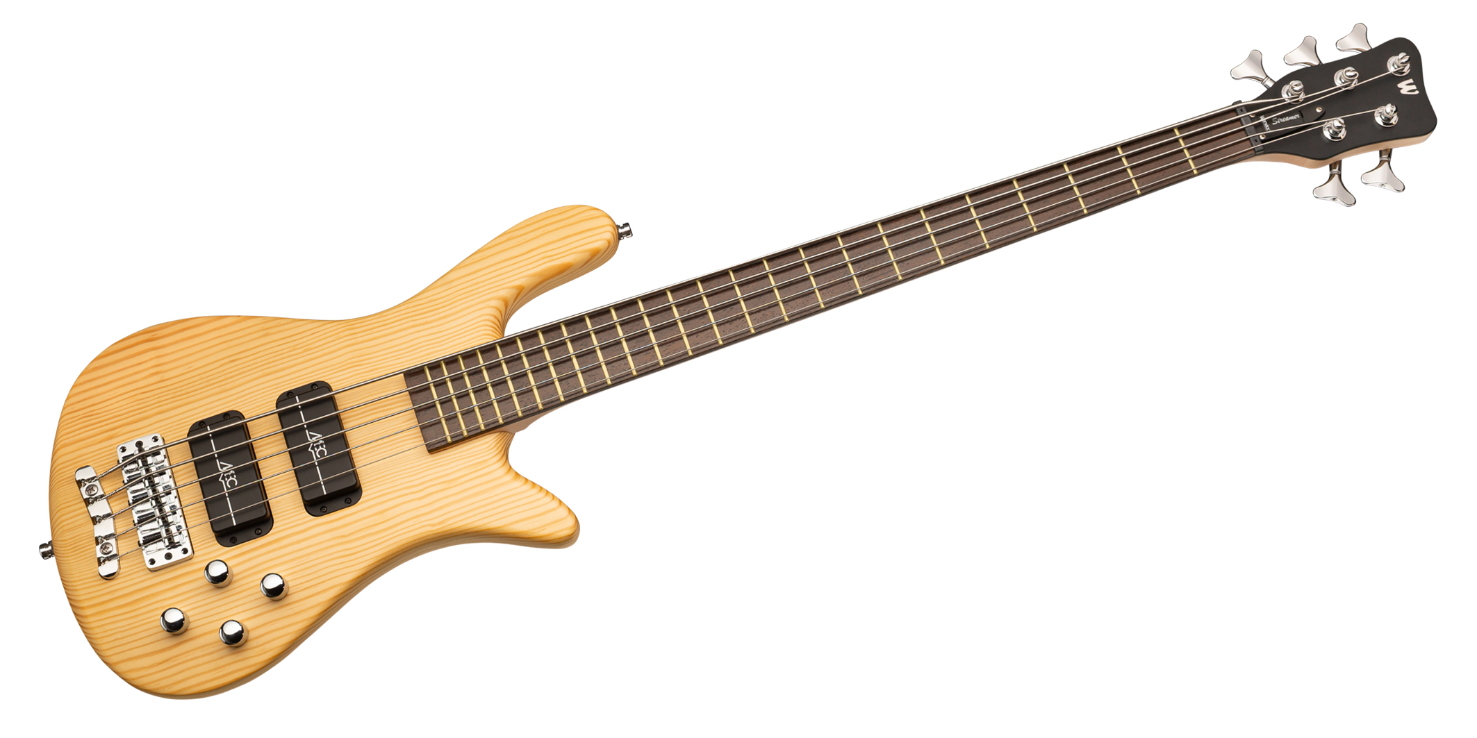 Warwick RockBass Streamer Standard, 5-String - Natural Transparent Satin