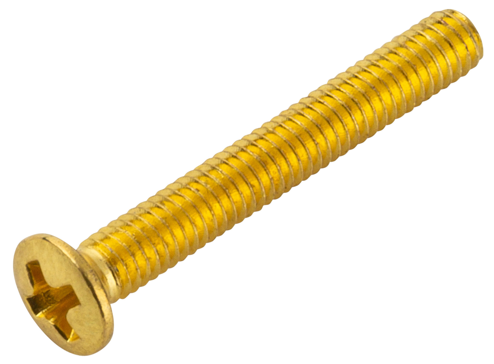 Framus & Warwick Parts - Guitar Machine Head Peg Screw, M2.5 mm x 20 mm, 6 pcs. - Gold