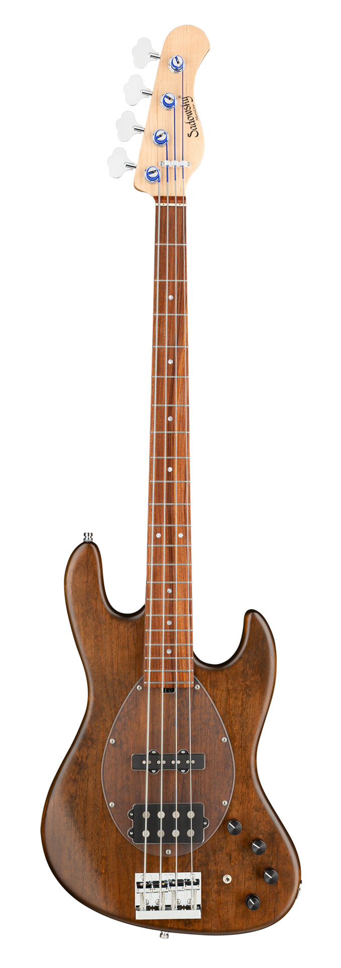 Sadowsky MetroLine 21-Fret Vintage M/J Bass, Red Alder Body, Morado Fingerboard, 4-String - Antique Tobacco Transparent Satin
