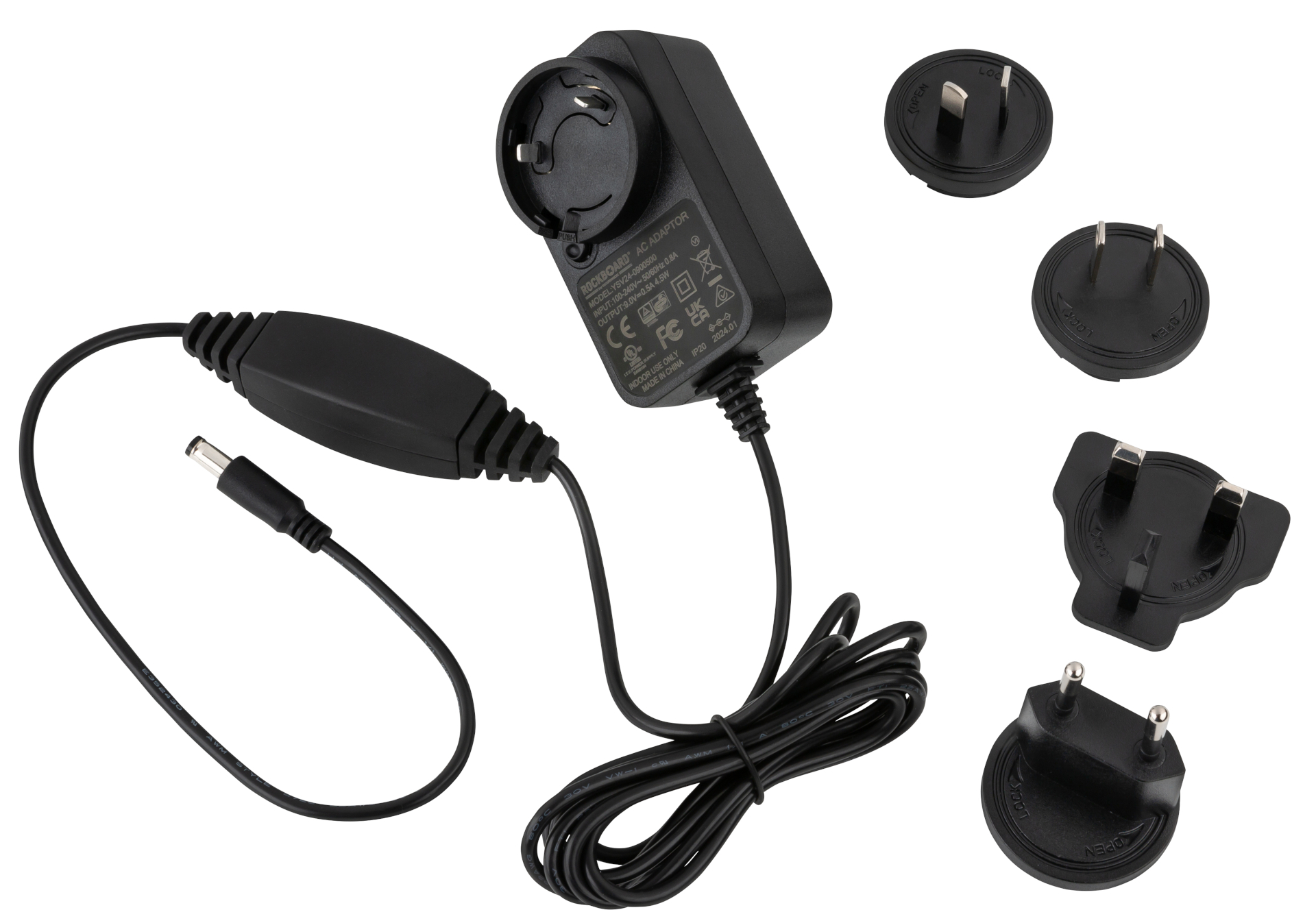 RockBoard Power Supply 9VDC/500mA