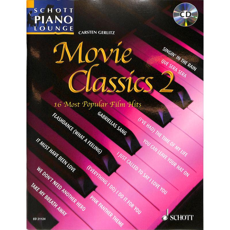 Gerlitz: Movie Classics 2 + CD - für Klavier - ED 21124