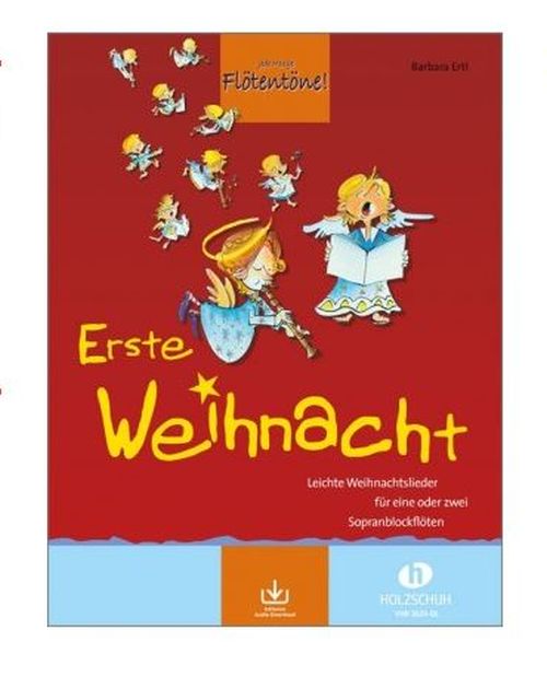 Ertl: Erste Weihnacht für 1-2 Sopran-Blockflöten - VHR 3624-DL