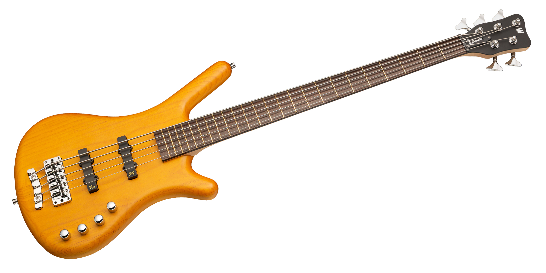 Warwick RockBass Corvette Basic, 5-String - Honey Violin Transparent Satin