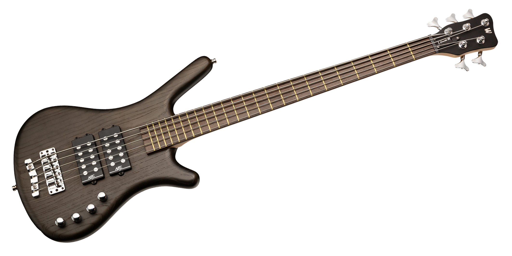 Warwick RockBass Corvette $$, 5-String - Nirvana Black Transparent Satin