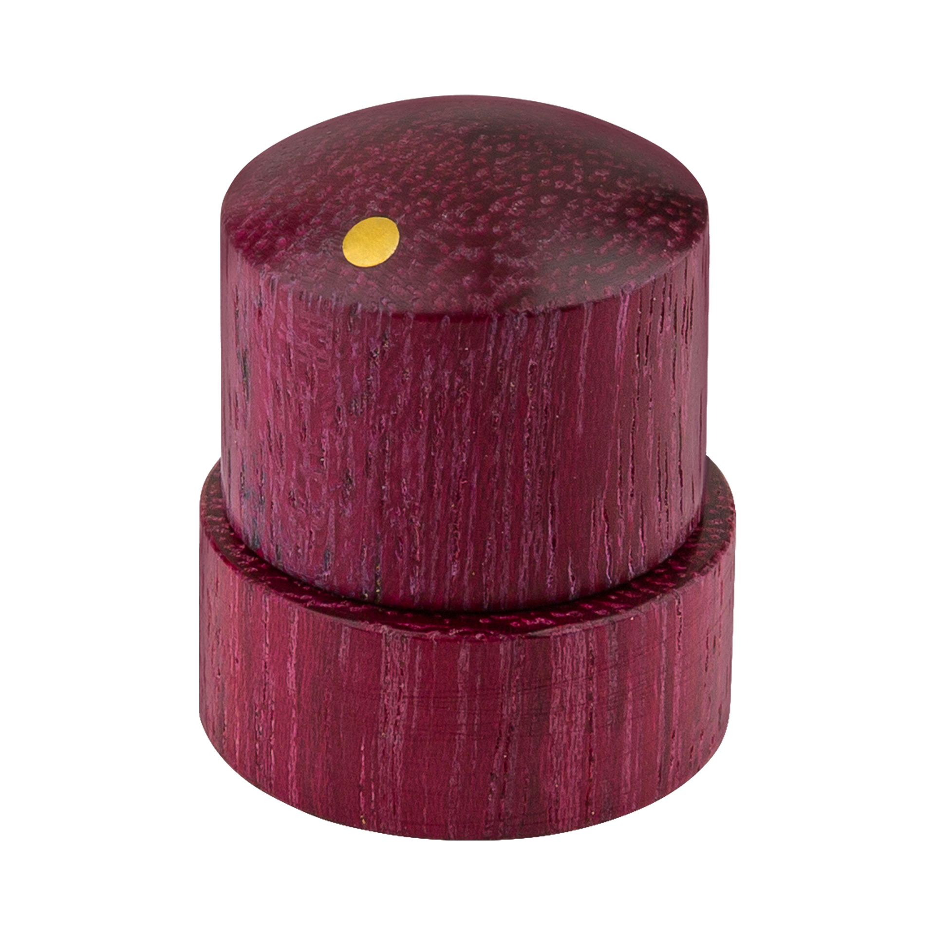Framus & Warwick Parts - Stacked Wooden Dome Knob - Purpleheart