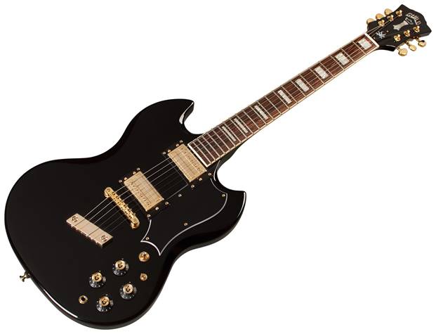 Guild E-Gitarre Polara Kim Thayil Black