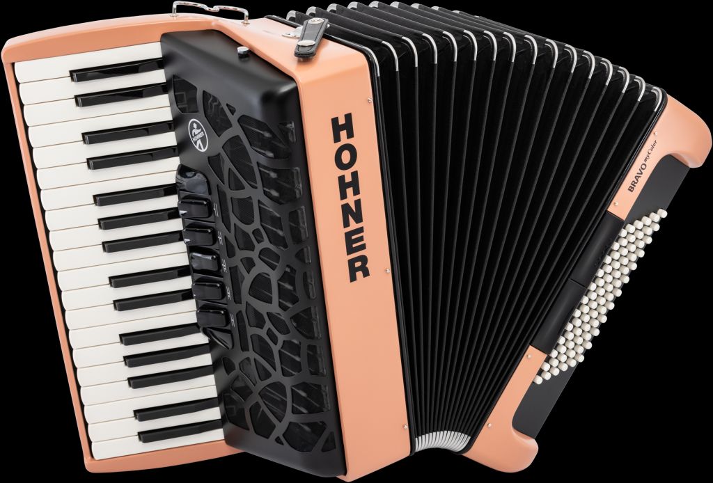 HOHNER Akkordeon Bravo III 72 sunrise, myColor, silent key