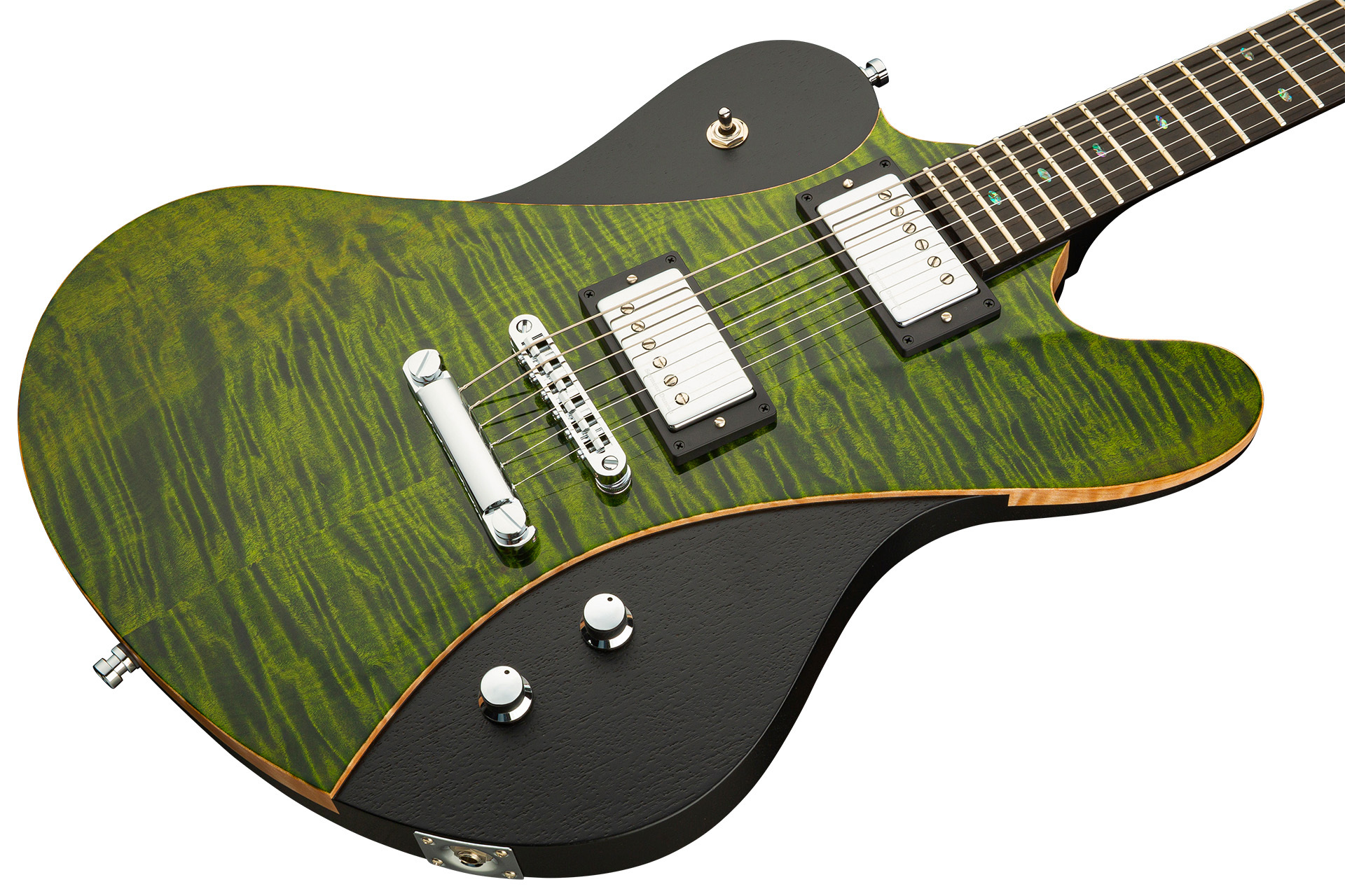 Framus Teambuilt Pro Series Idolmaker - Emeraude Green Transparent High Polish / Satin Side and Back