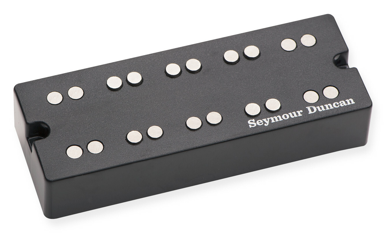 Seymour Duncan SSB-5NYC-B - NYC Bass, 5-String, Passive Dual Coil Bridge Pickup, Phase II/EMG Size - Black