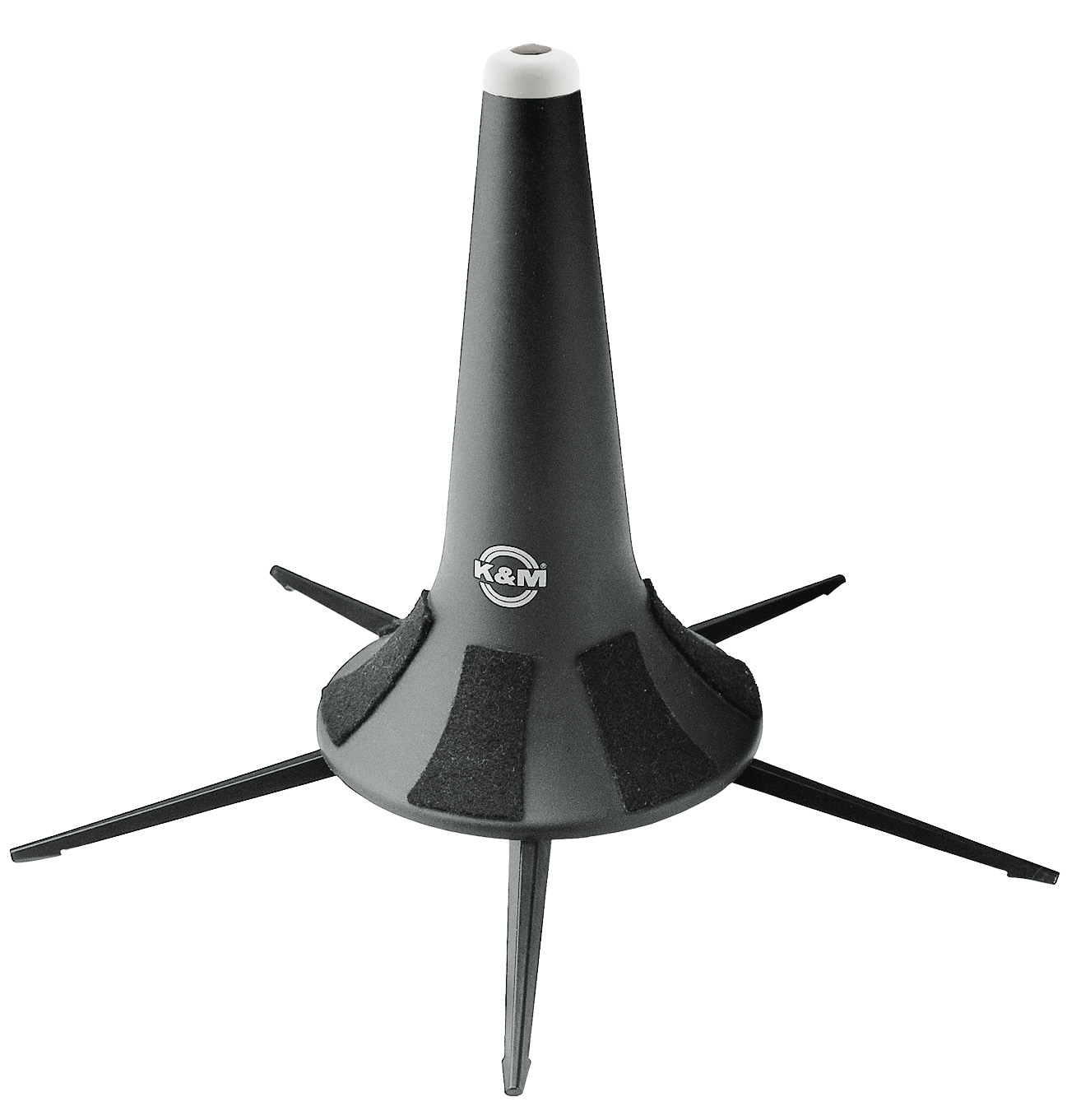 K&M 15240 Flügelhornständer schwarz