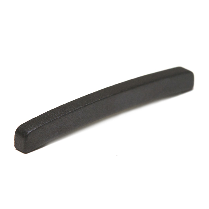 Black TUSQ XL LT-1000-10 - Standard Guitar Nut, Curved Bottom, Blank - Luthier's Pack 10 pcs.