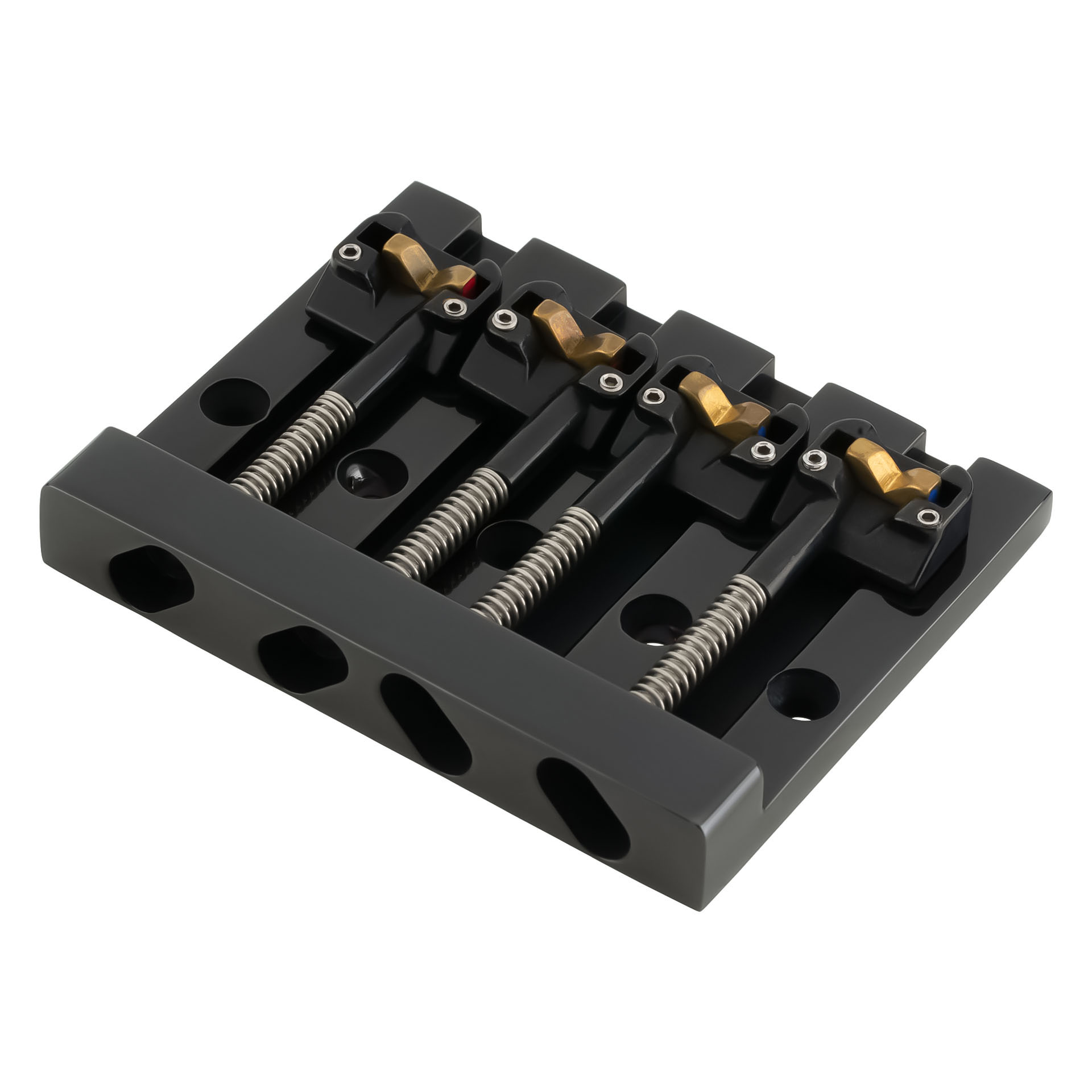 HIPSHOT 4 String KickAss Bass Bridge - Black
