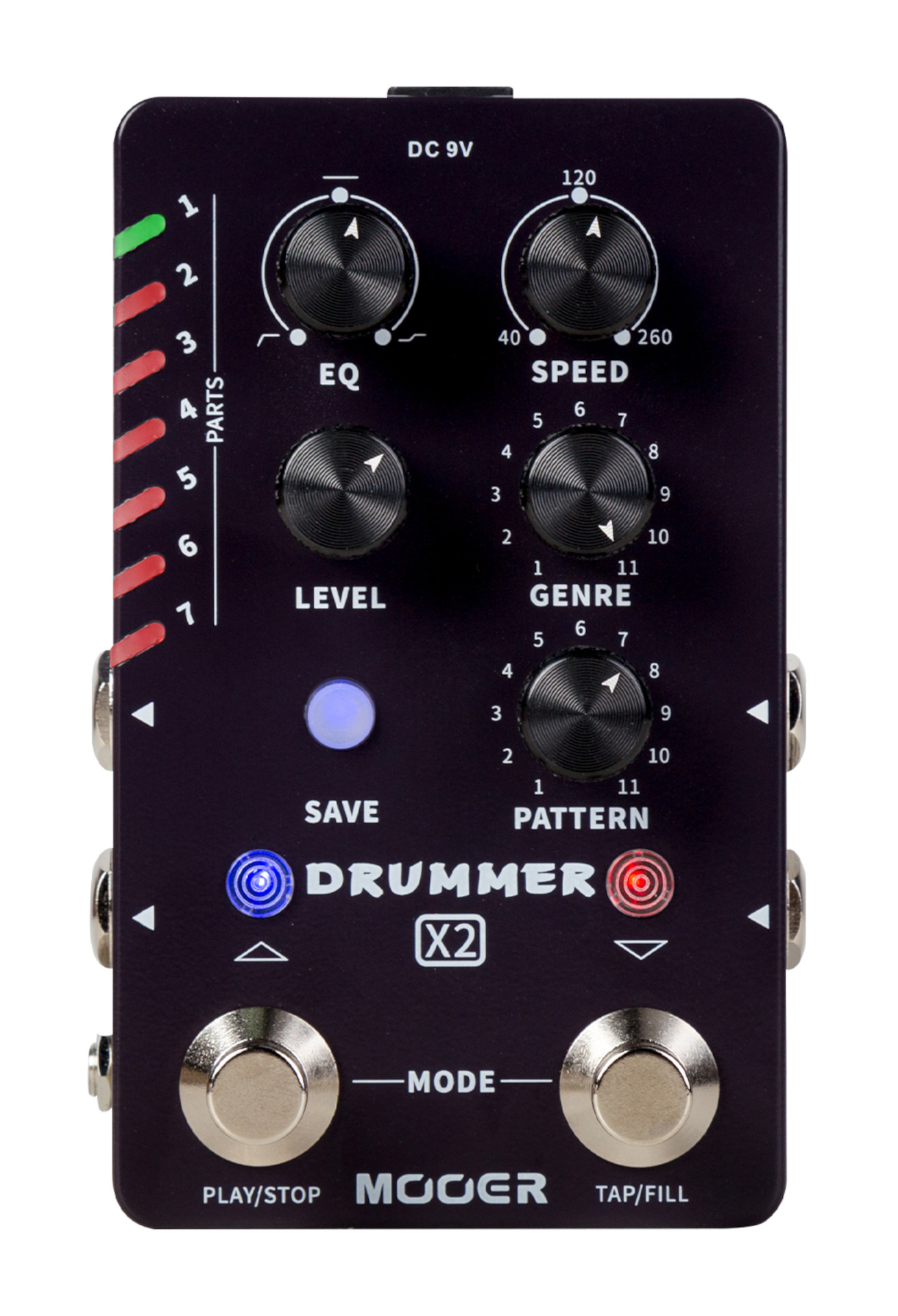 Mooer Drummer X2 - Drum Machine Pedal