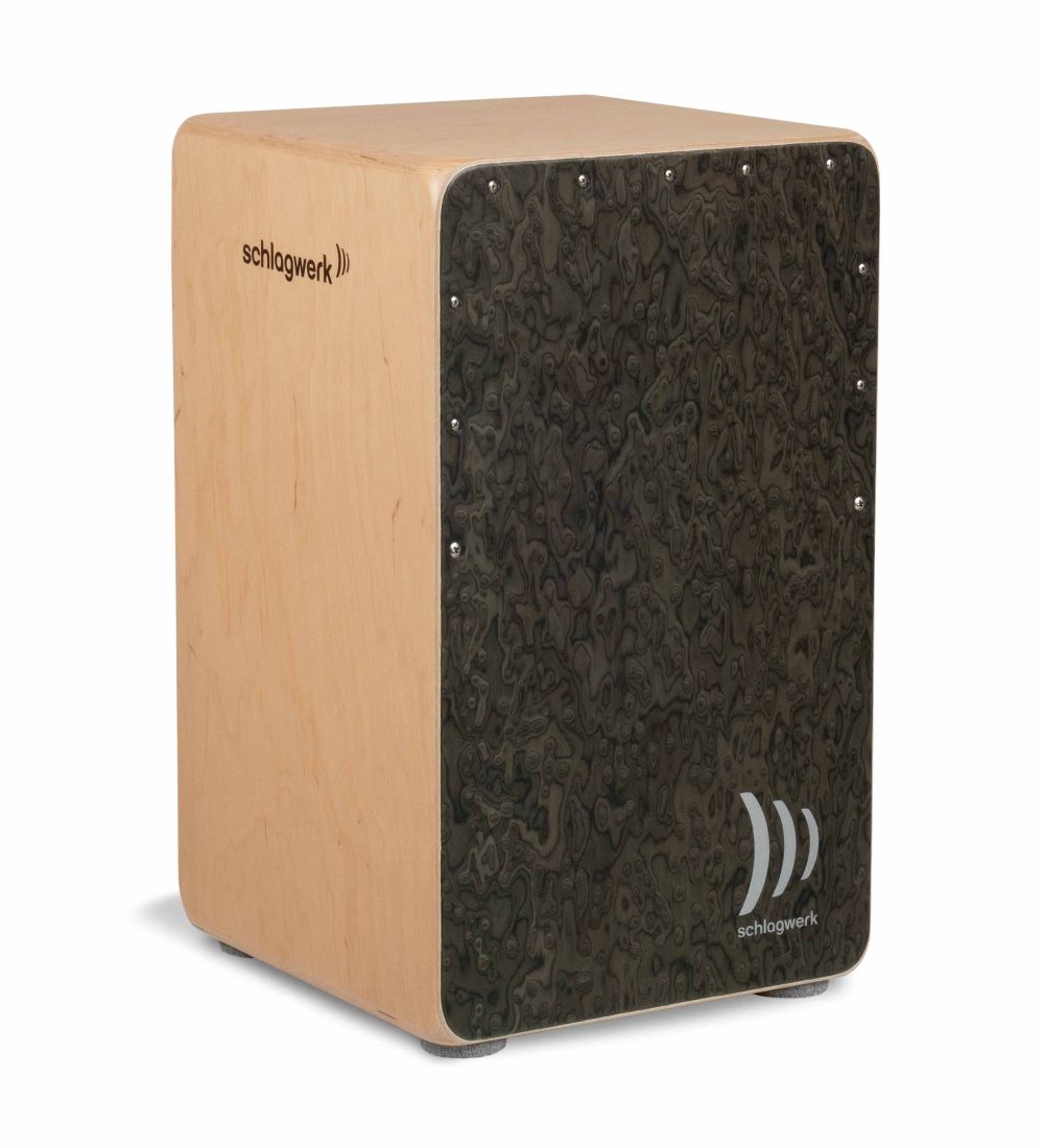 Schlagwerk CP4007 Cajon la Perù, Wurzelmaserung / Burl veneer