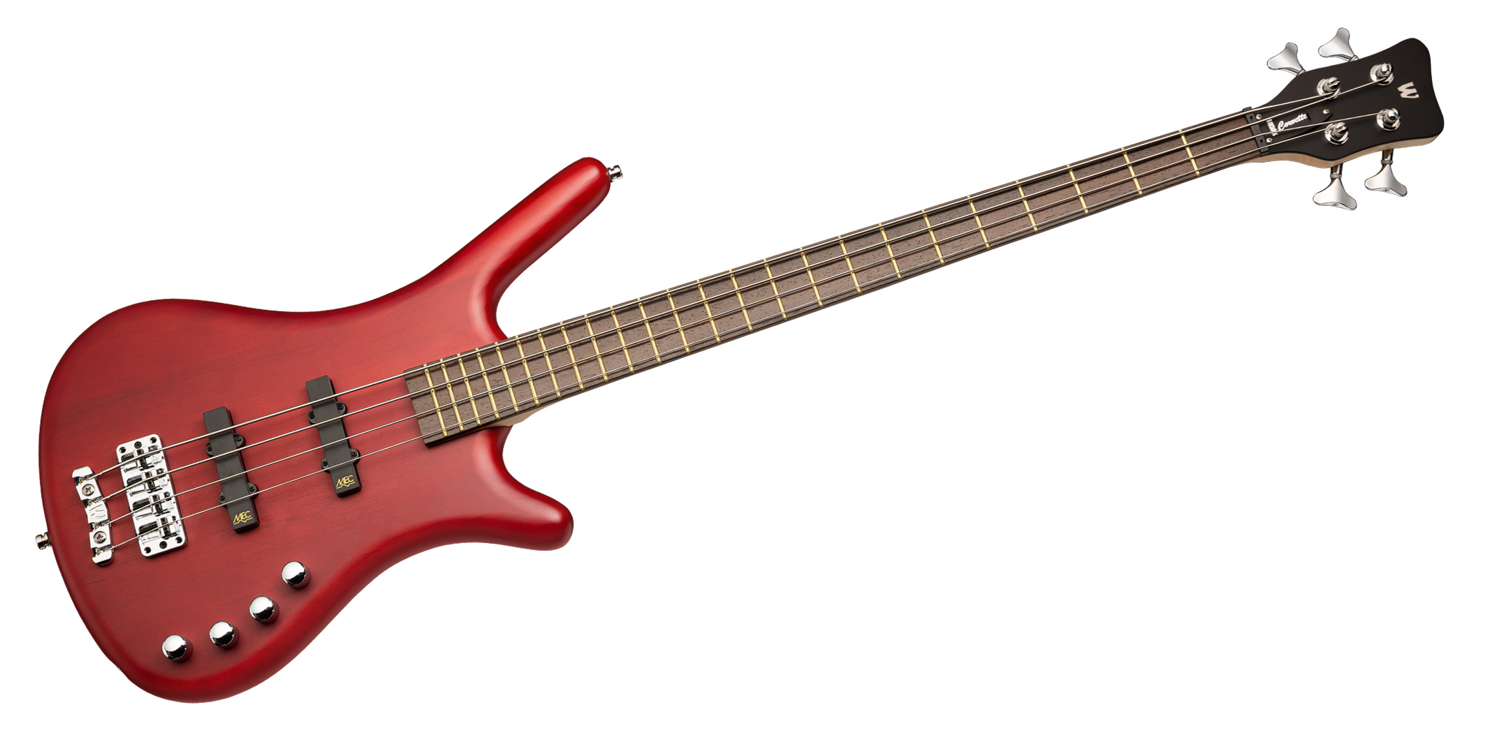 Warwick RockBass Corvette Basic, 4-String - Burgundy Red Transparent Satin