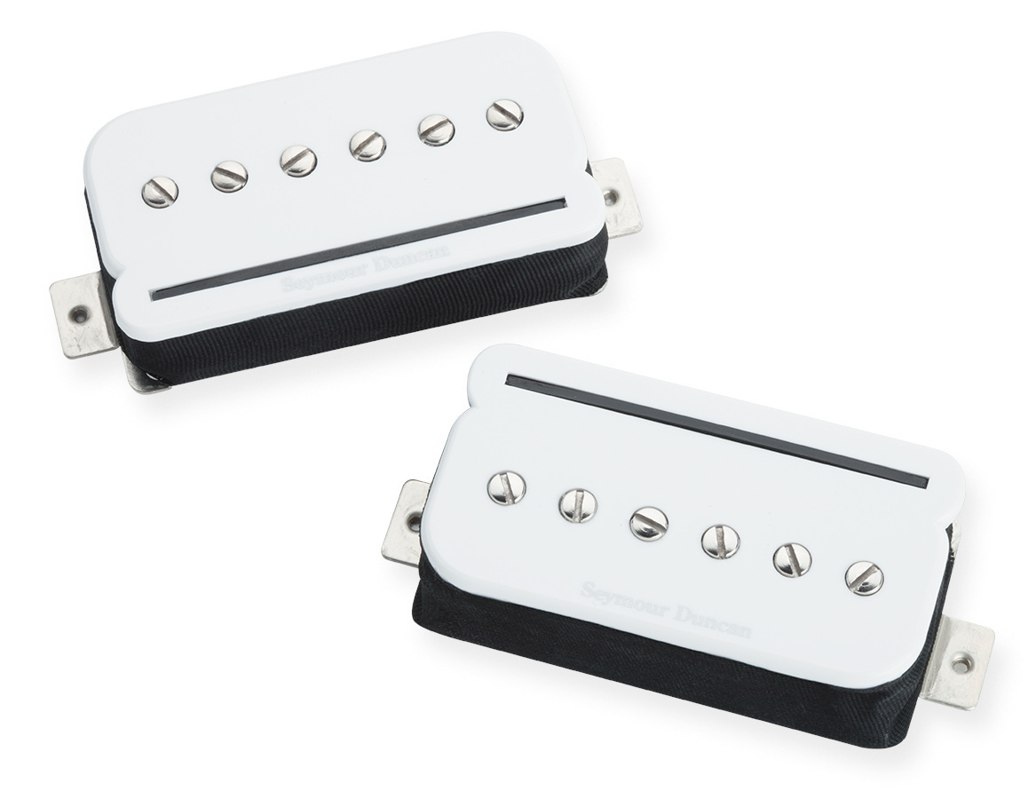 Seymour Duncan SHPR-1S - P-Rails Humbucker Set - White
