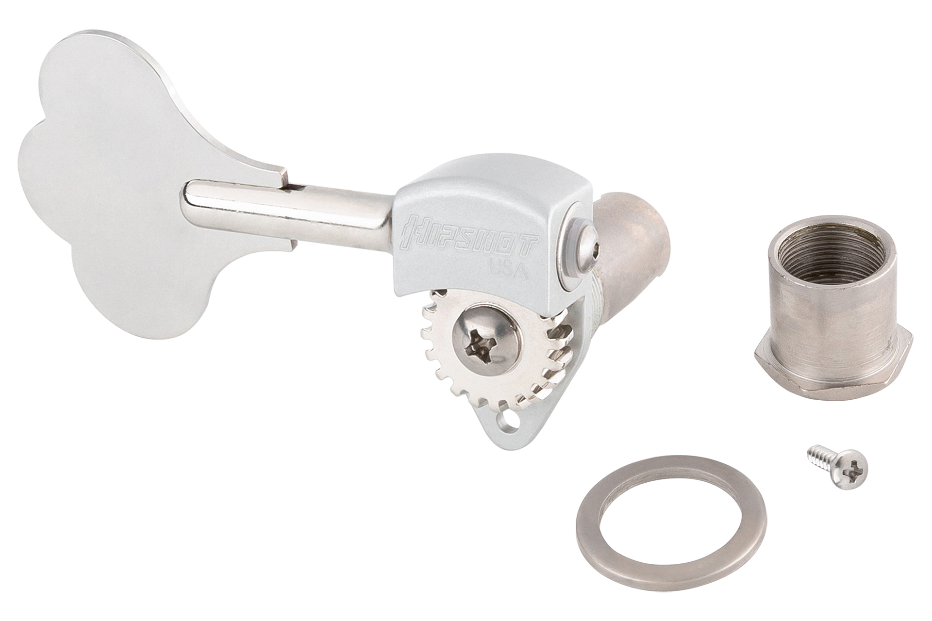 Sadowsky/Hipshot - Ultralite Bass Machine Head with Open Gear, Right (Treble) Side - Chrome