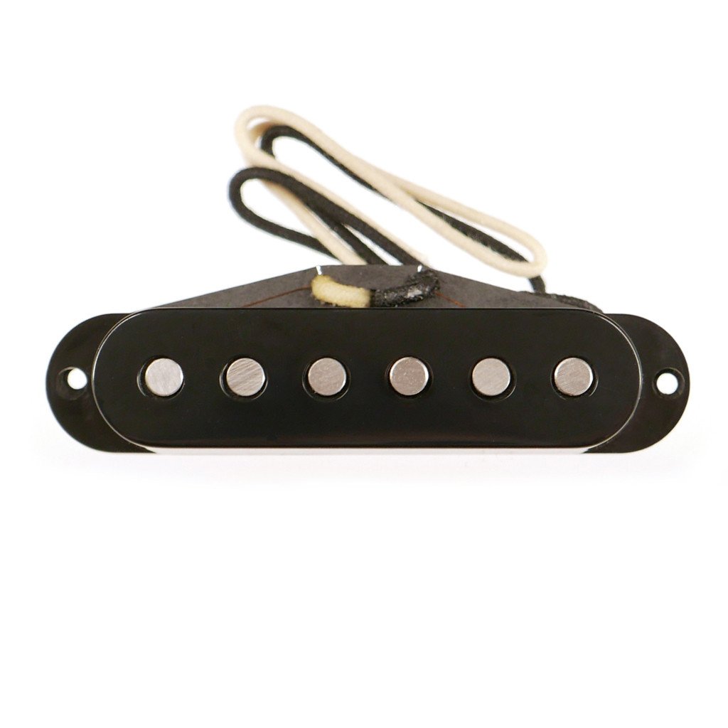 Nordstrand NVS-HOT Single Coil Strato Style, Hot Wind - Neck, Black