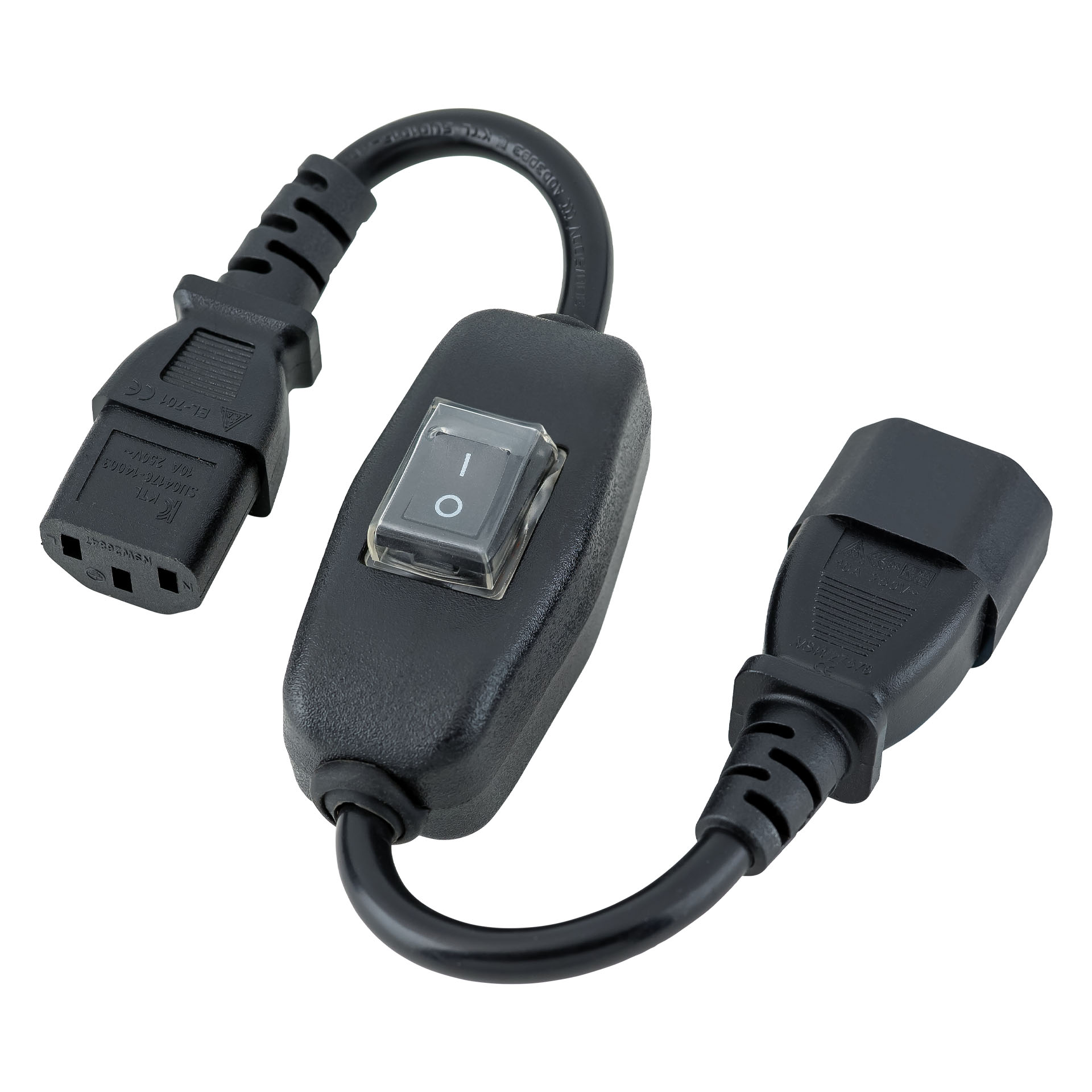 RockBoard Power Ace Master, IEC On/Off Master Switch Adapter Cable