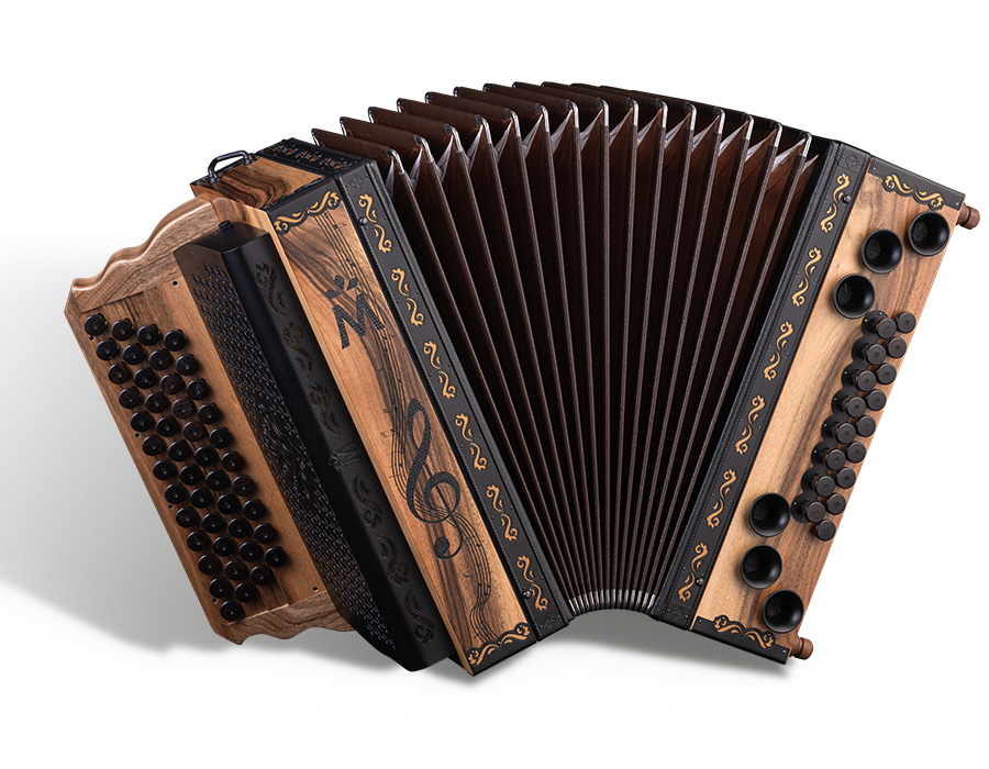 Müller Harmonika - Edelnuss - Topmodelle