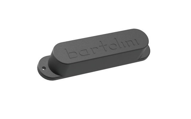Bartolini Alnico Ceramic HumKiller Single Coil (ACE-SV60-N BK), Neck, North, Black