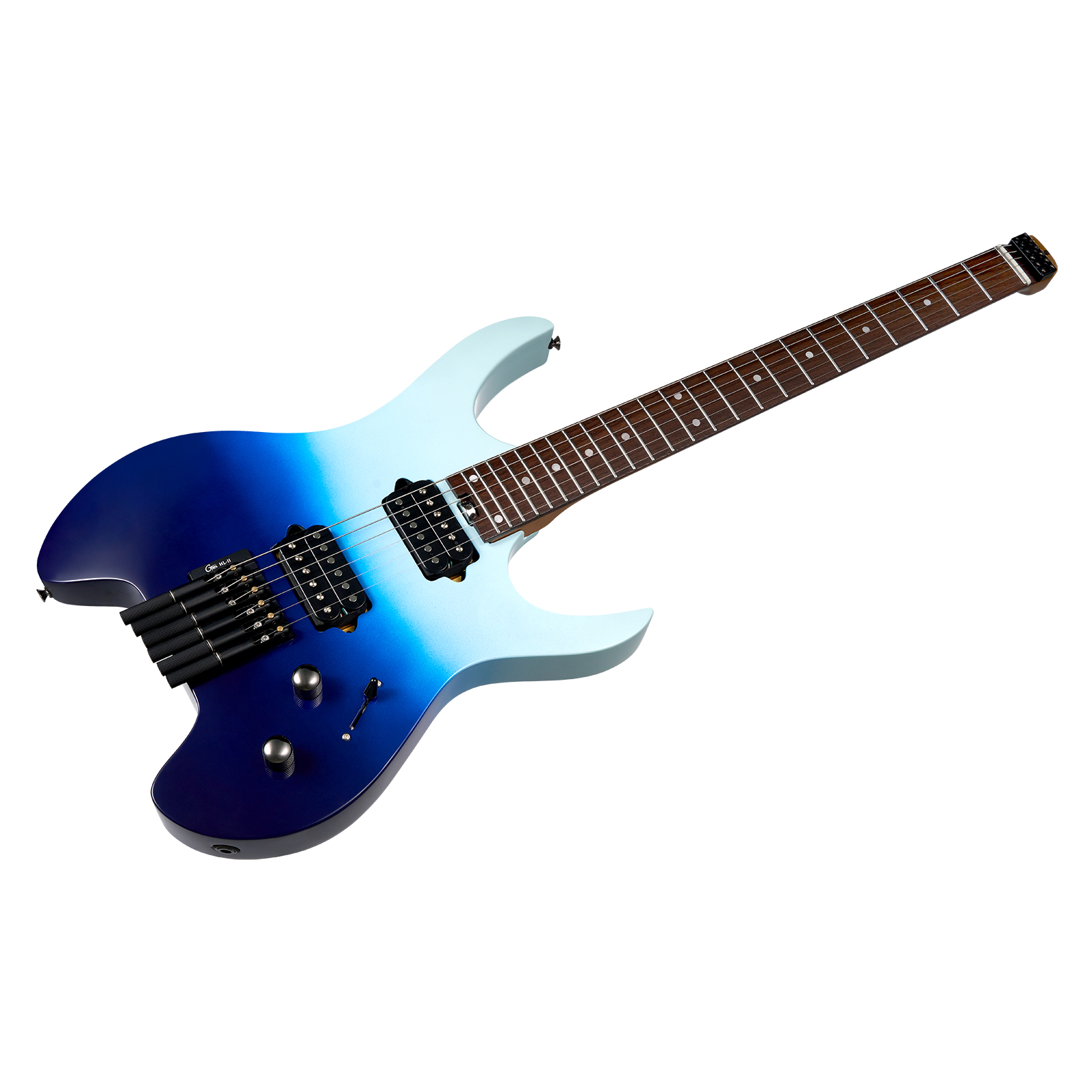 Mooer MHL50 Headless Guitar - SkyBlue-White Gradient
