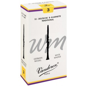 VANDOREN Blatt White Master B-Klarinetten Blätter