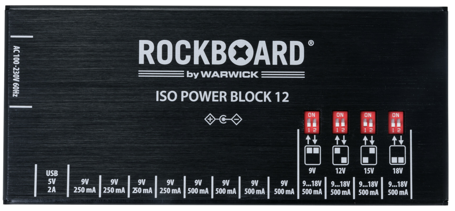 RockBoard ISO Power Block V12 IEC - Isolated Multi Power Supply