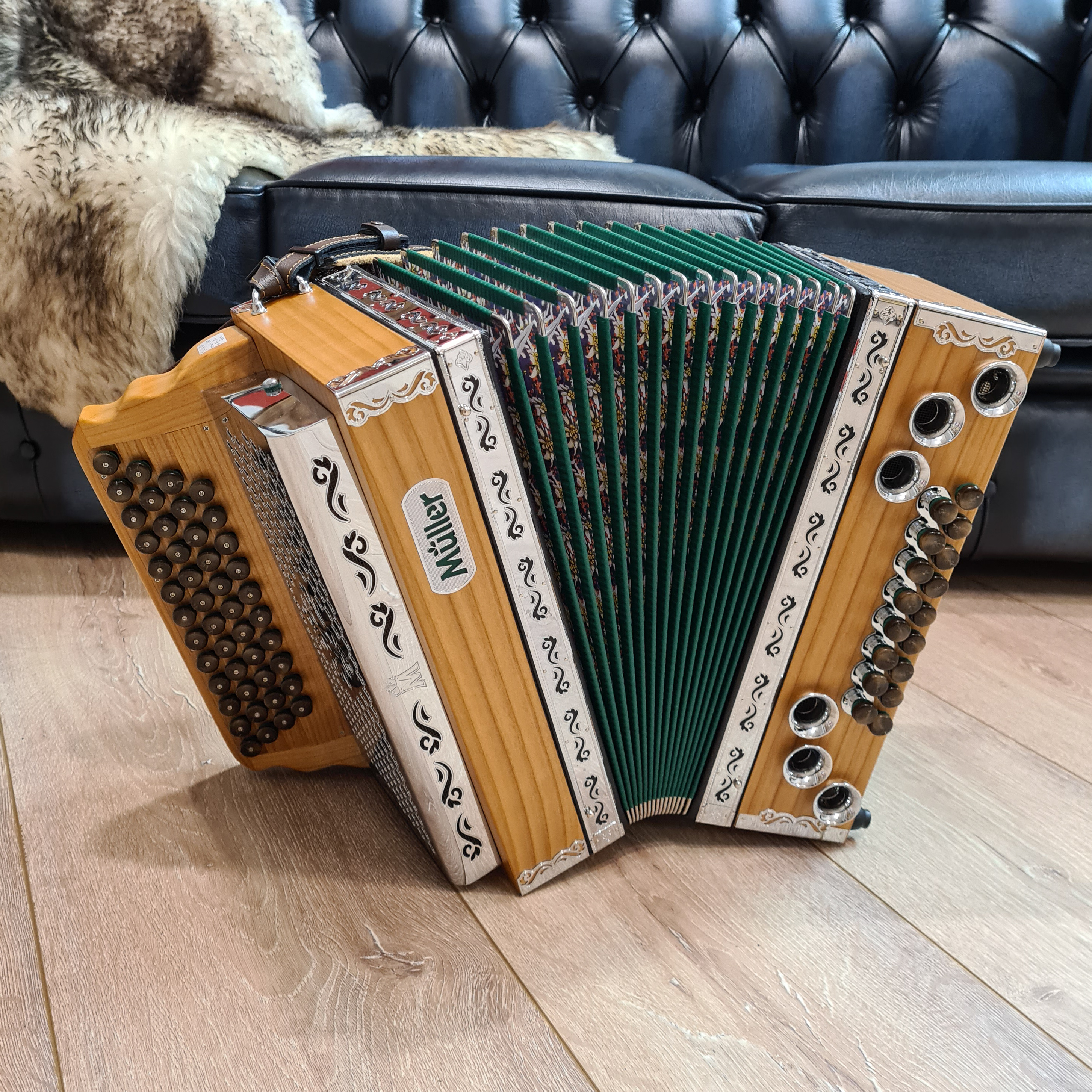 Müller Harmonika - Klippitz G-C-F-B inkl. Plus-Paket