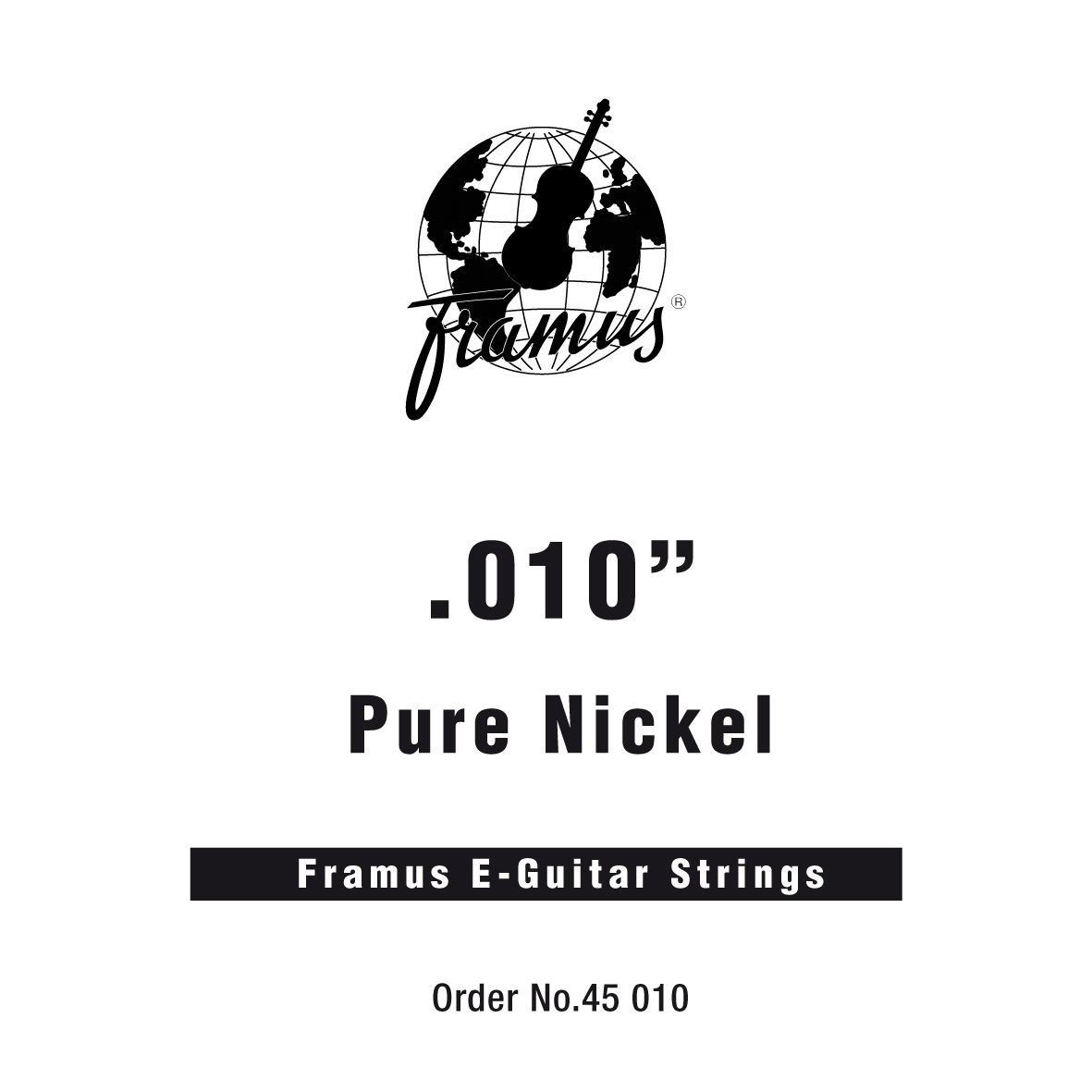 Framus Blue Label - Electric Guitar Single String, .010, plain