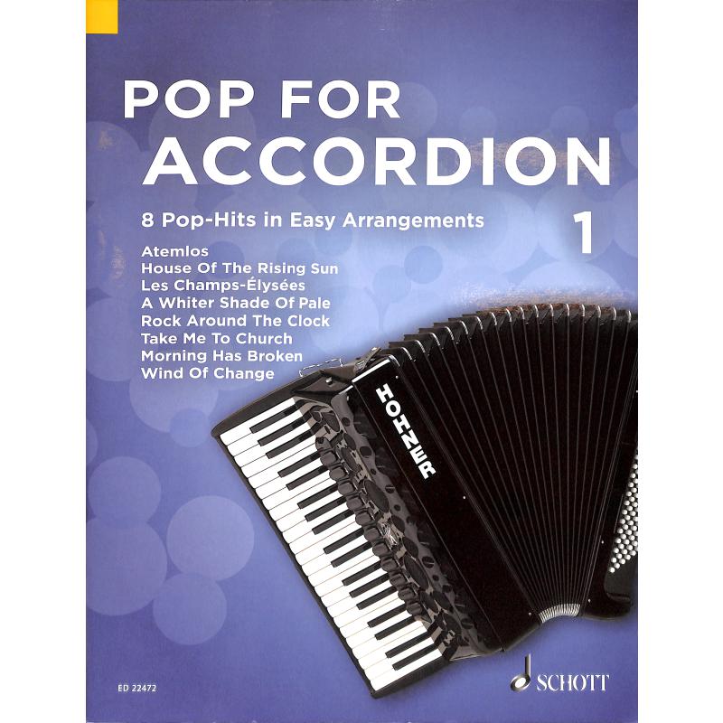 Bye: Pop for Accordion 1 - ED 22472