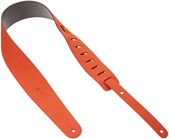 PLANET WAVES 25VLC03-DX Cantanella Leder-Gitarrengurt, Orange