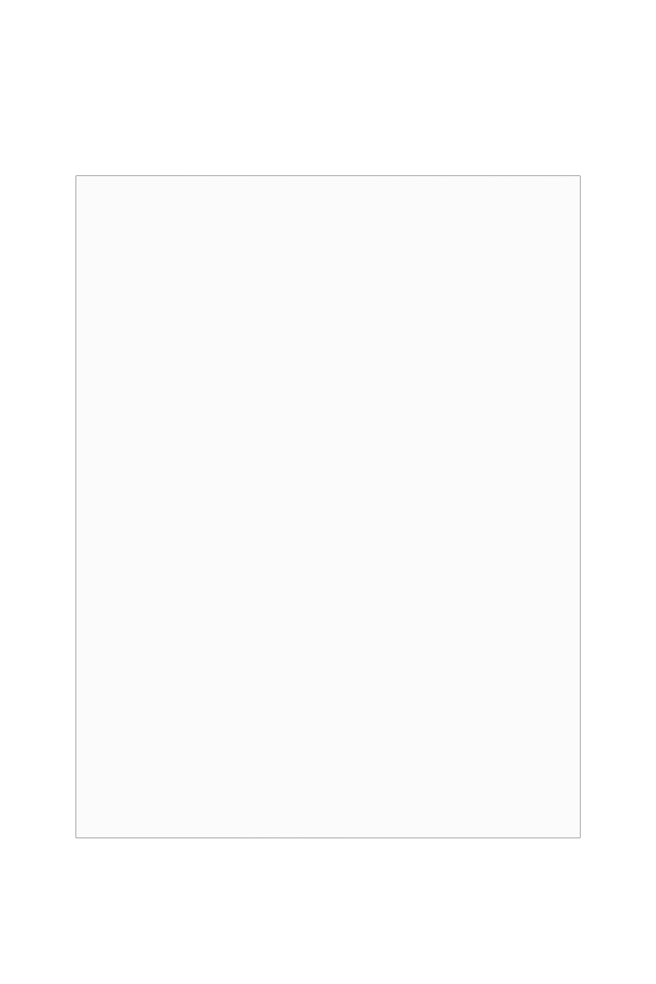 Pickguard Blank - 315 x 240 mm (12.4 x 9.45") - White