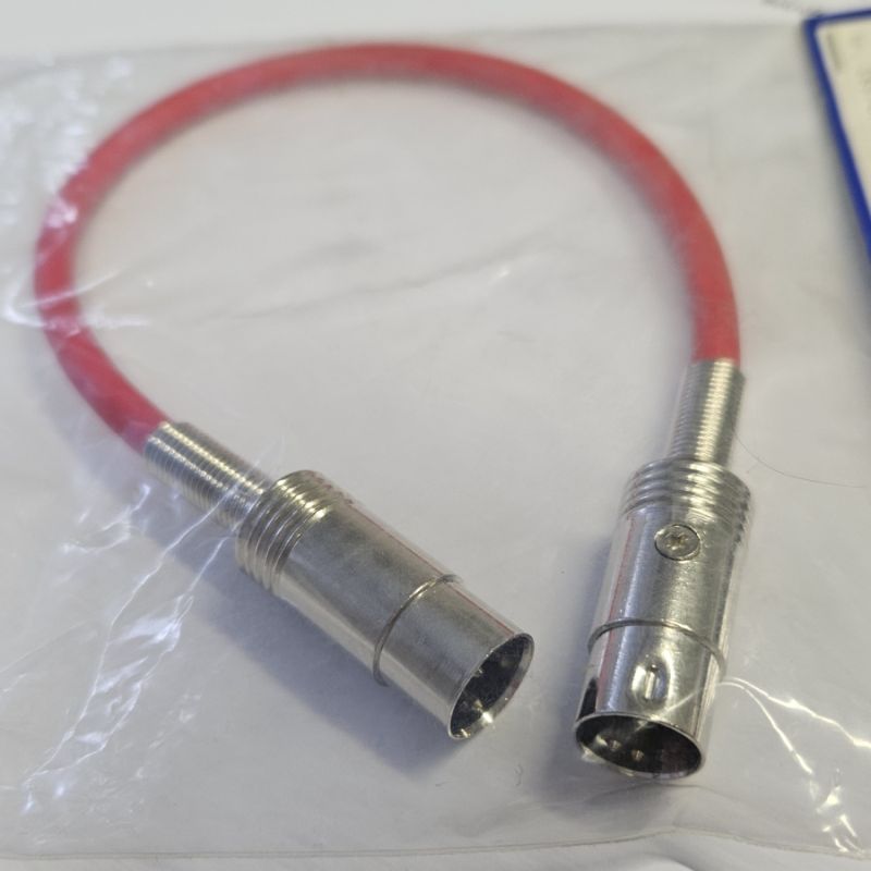 DREITEC 18370 Midi-Kabel 0,3 m, rot
