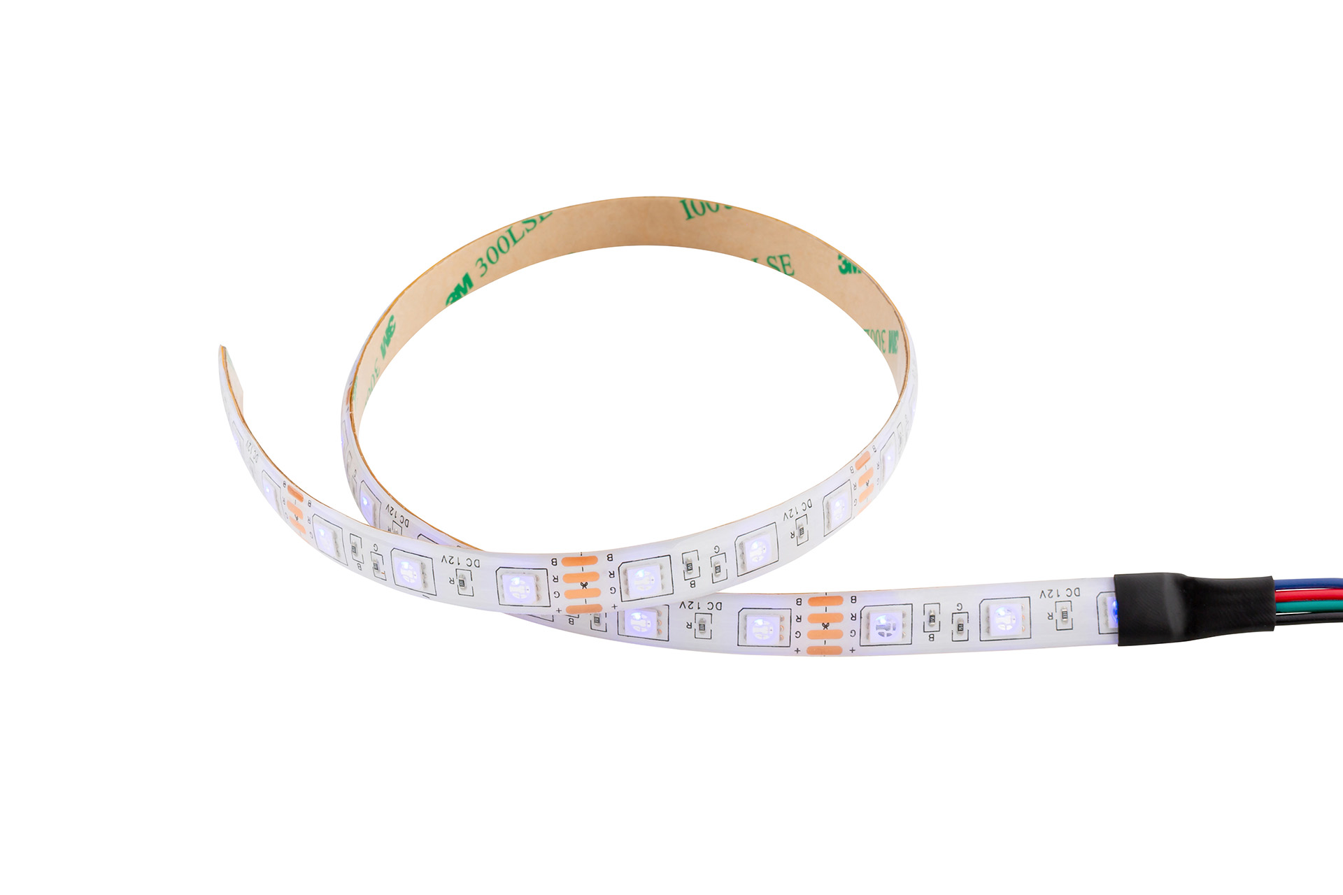 RockBoard LED Strip 50 cm / 19,69" - Pedalboard Illumination with Remote Control