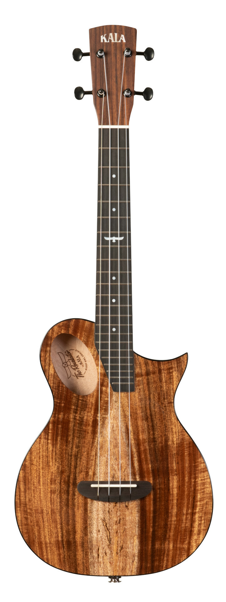 KALA KA-OWL-ACA-TE - Revelator Night Owl Acacia Tenor Ukulele, with Bag