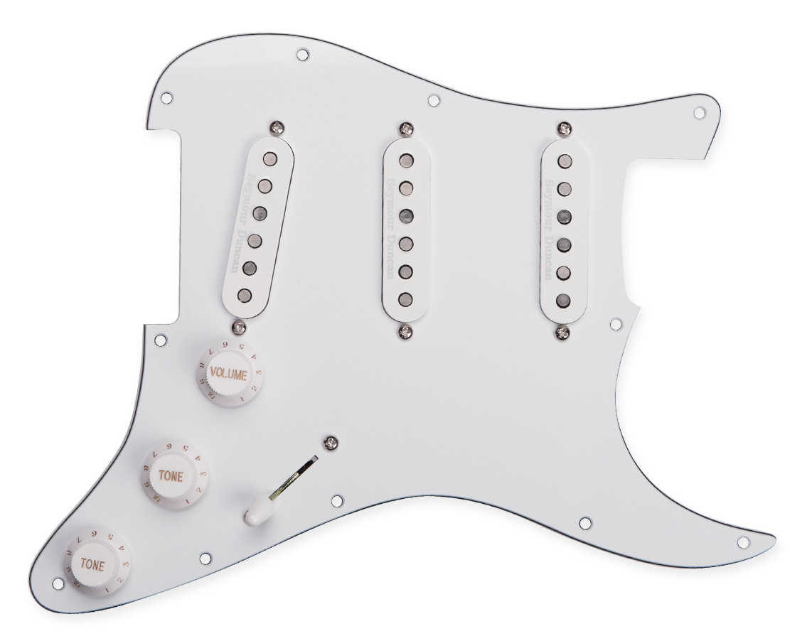 Seymour Duncan - Classic Loaded Pickguard - White